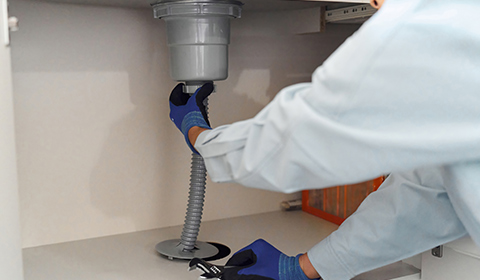 住宅リフォーム（排水管高圧洗浄・給水管工事）